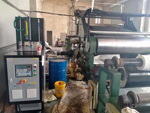 橡膠擠出鼓式硫化控溫案例